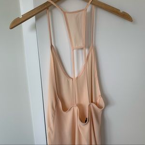 Blush Pink Sheer Tank